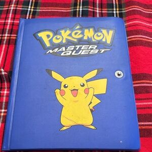 Pokemon Master Quest Blue Binder